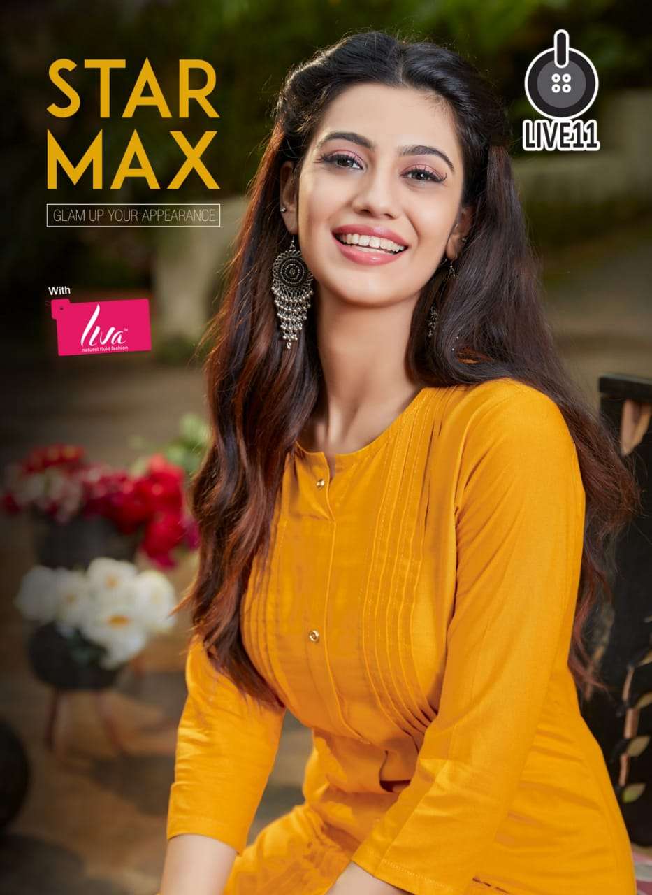 star max Live11 Valas Kurti Wholesale catalog