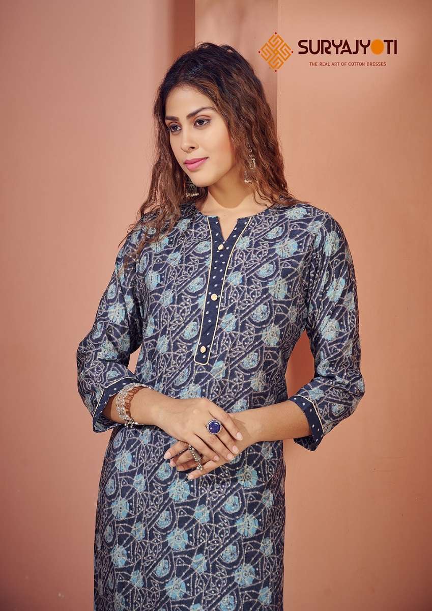 Suryajyoti Krisha Vol-3 – Kurti With Pant Wholesale catalog