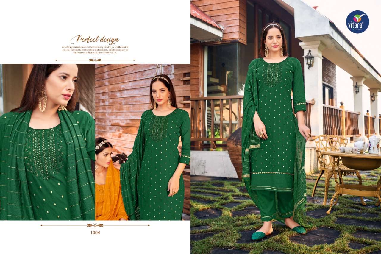 vitara fashion CEREMONY Kurti Wholesale catalog