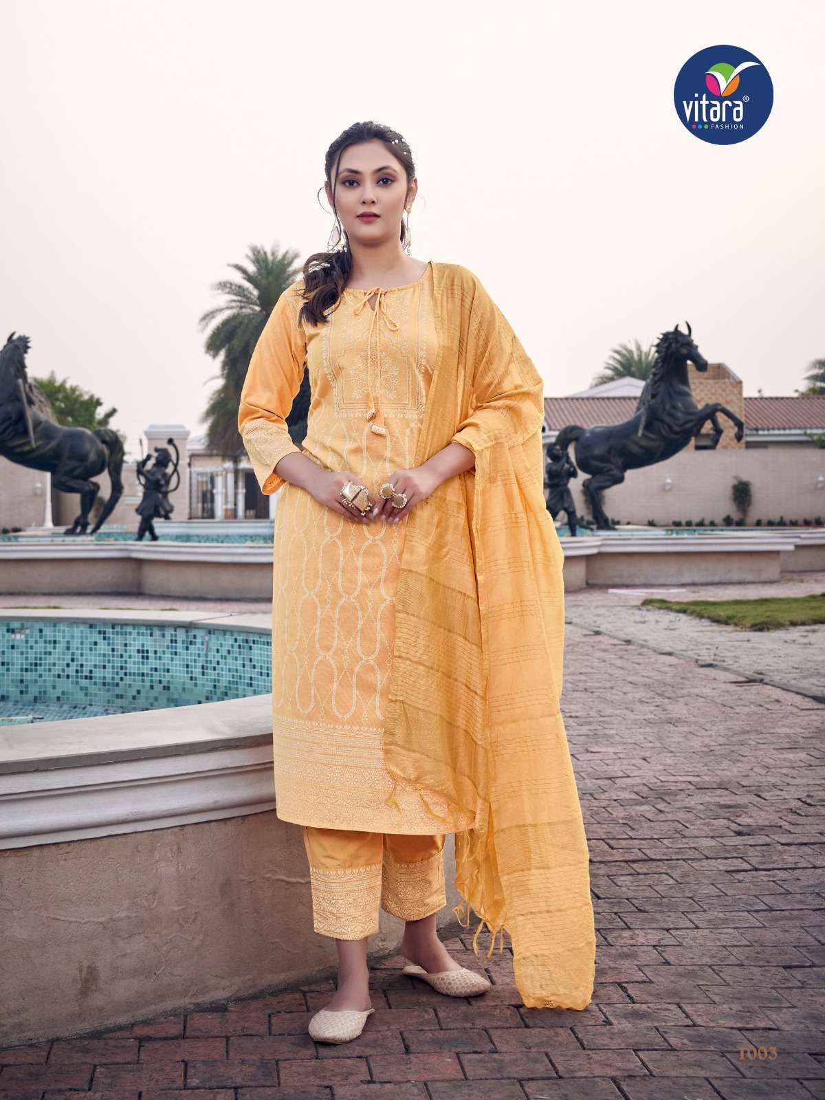 Vitara fashion ROMAN-2 Kurti Wholesale catalog