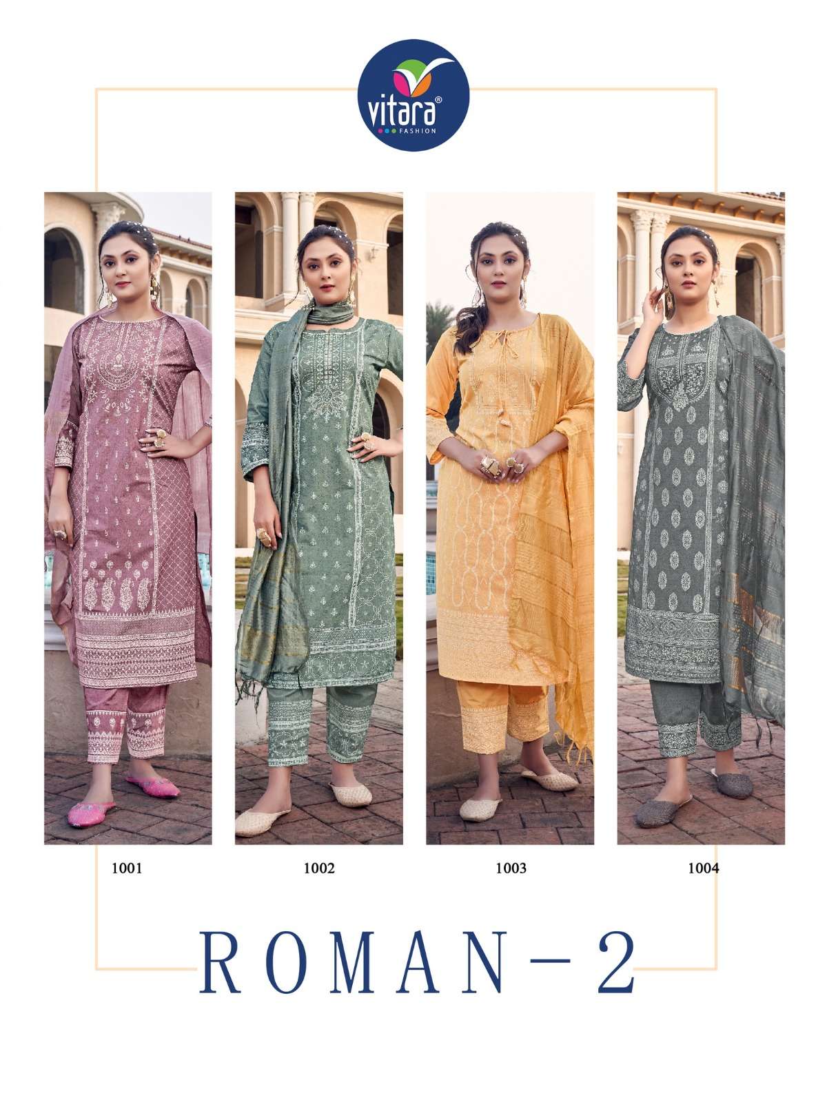 Vitara fashion ROMAN-2 Kurti Wholesale catalog
