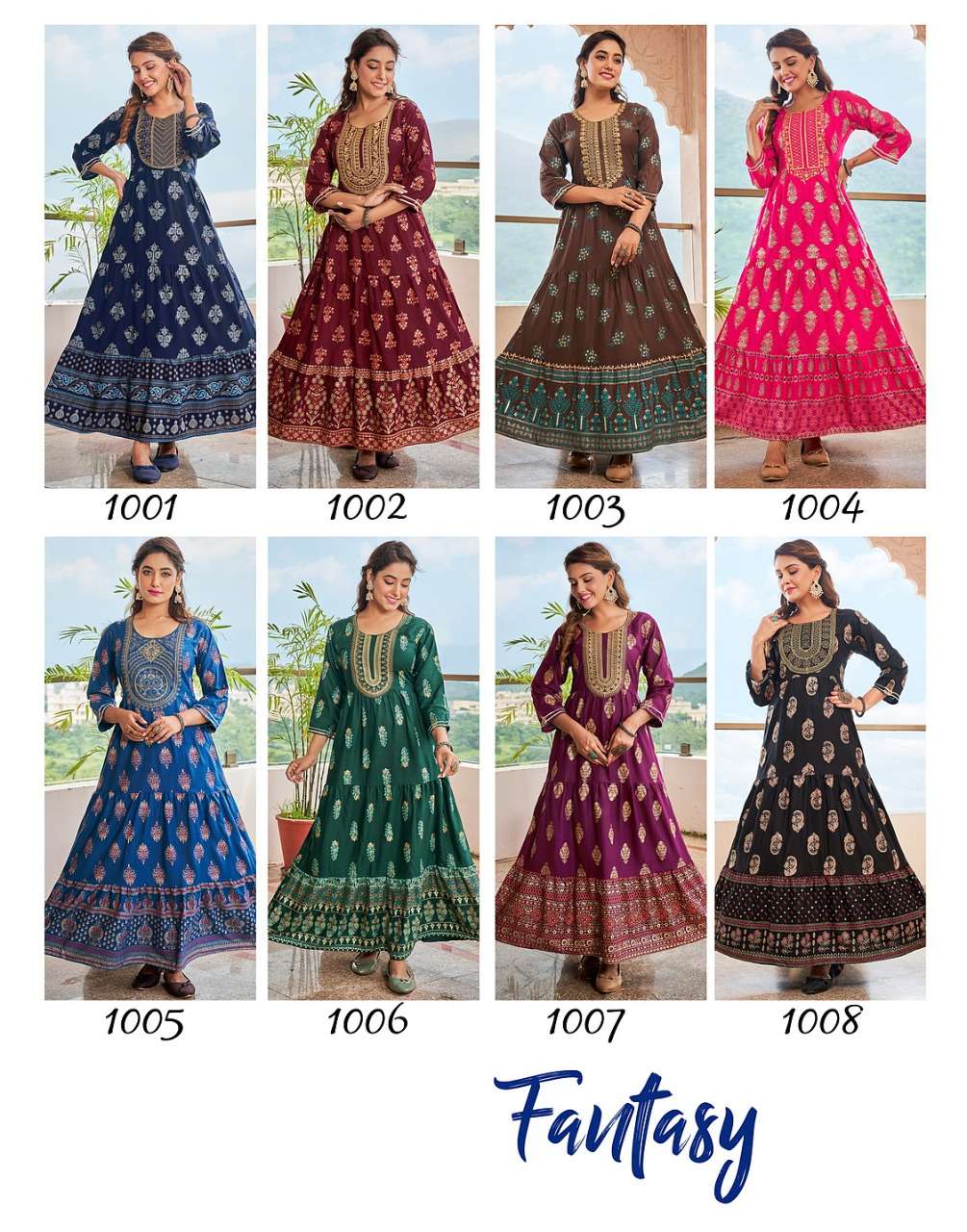 VIYAA DESIGNER FANTASY Kurti Wholesale catalog