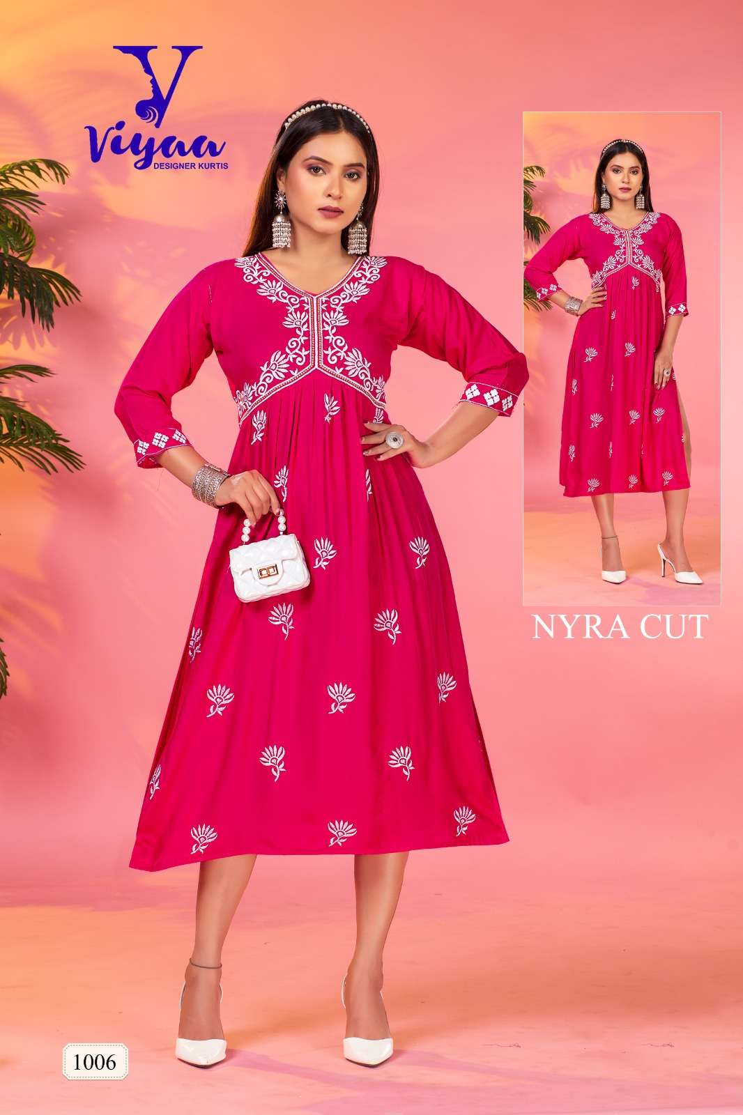 VIYAA DESIGNER FUSION Kurti Wholesale catalog