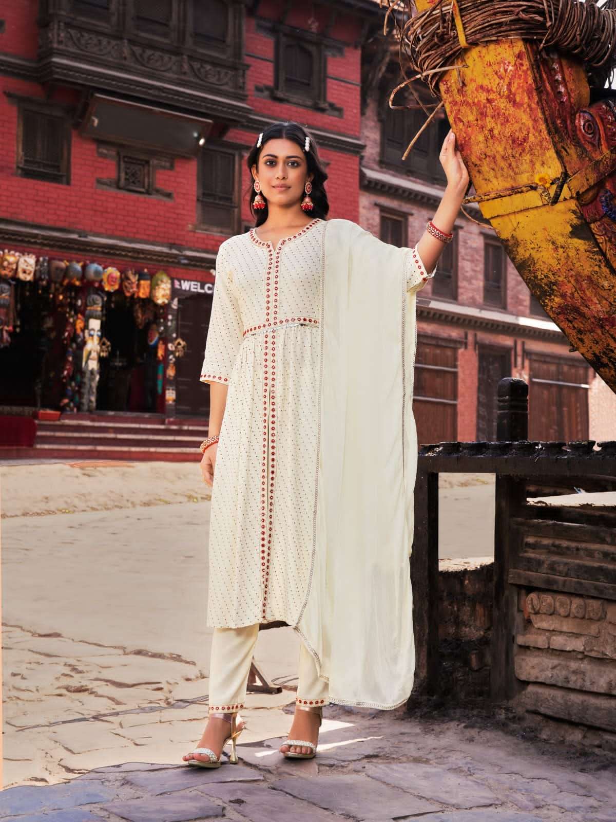 Wanna Biba Alia Cut Kurti Wholesale catalog