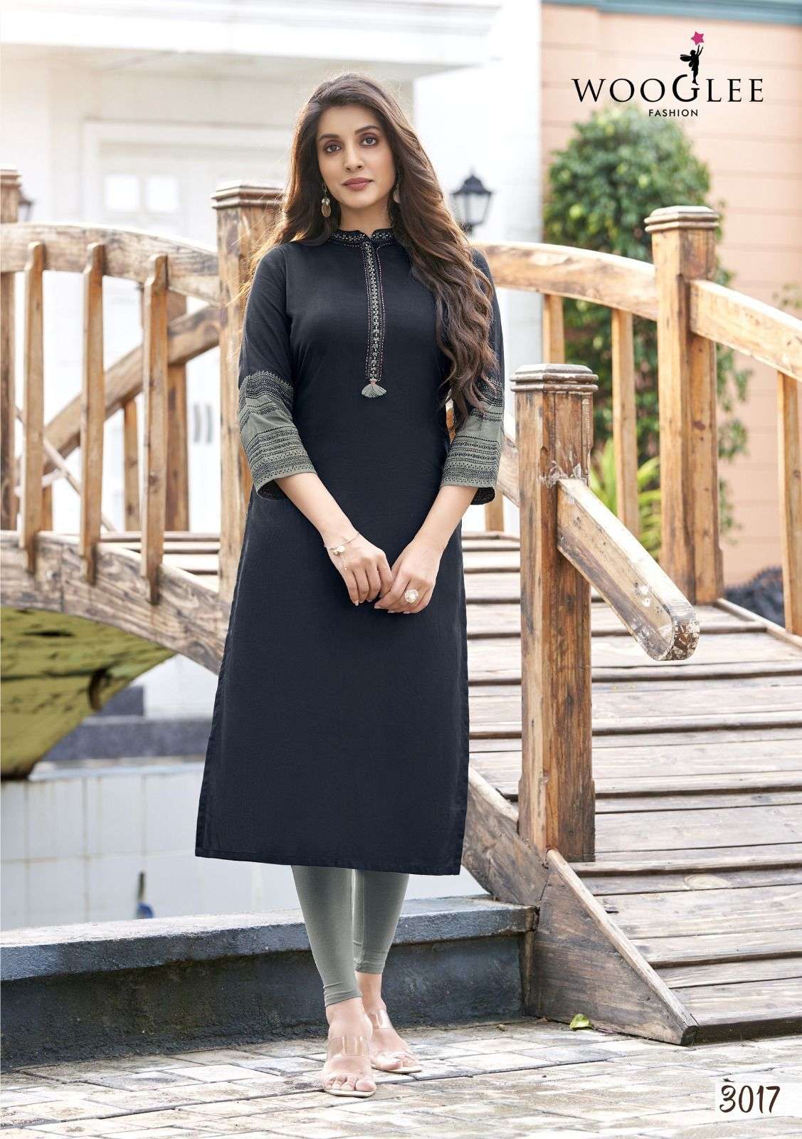 WOOGLEE SALONEE VOL 3 Kurti Wholesale catalog