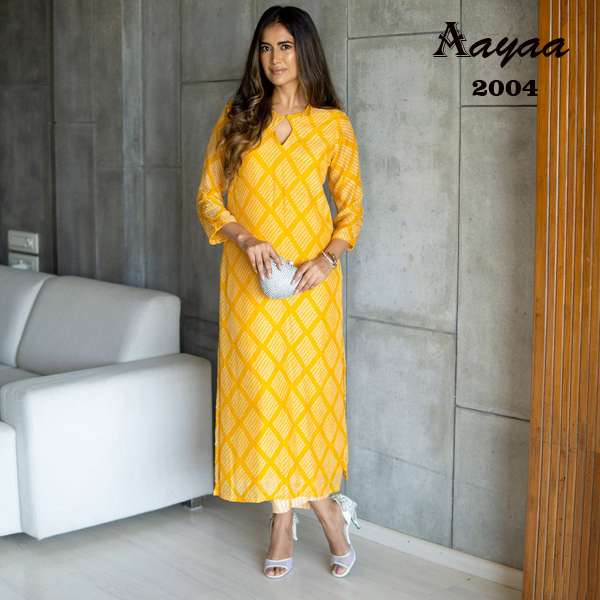 Aayaa vol 2 - kurti - Wholesale catalog