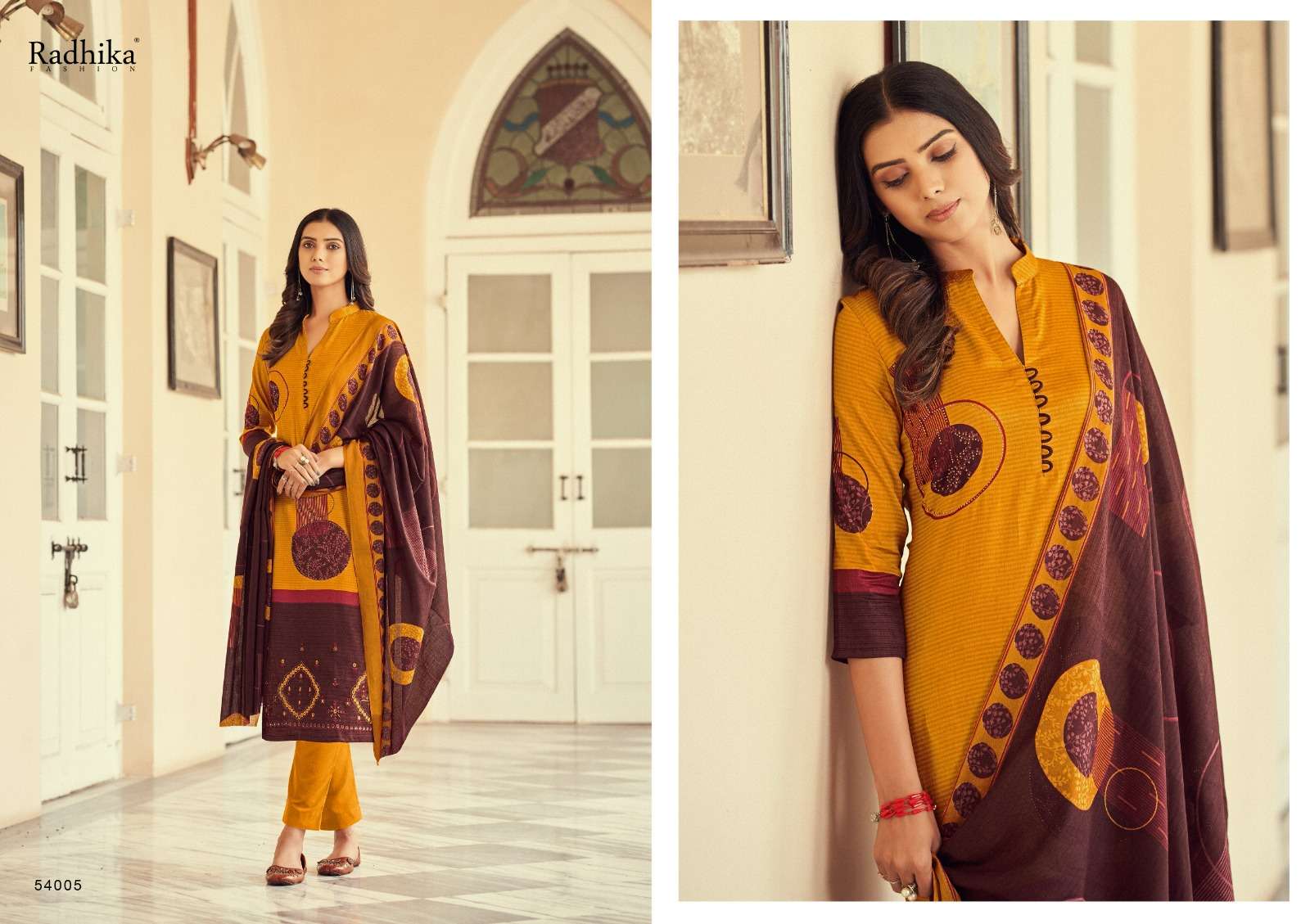 Azara MARIA cotton Dress Materials Wholesale catalog