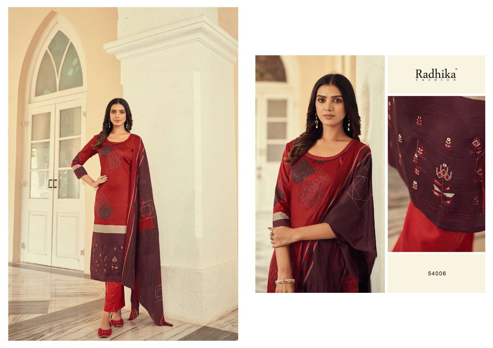 Azara MARIA cotton Dress Materials Wholesale catalog
