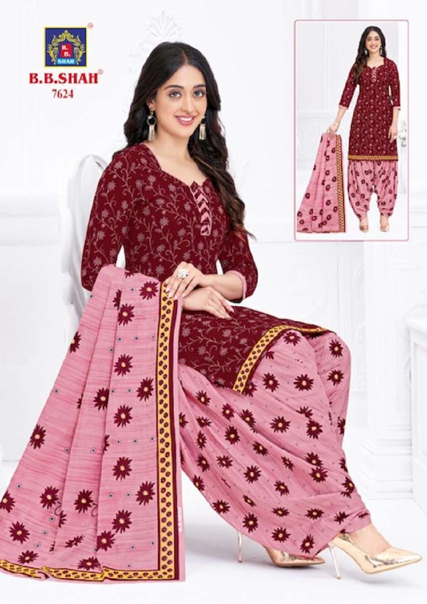B.B Shah Nayraa Vol-6 – Dress Material