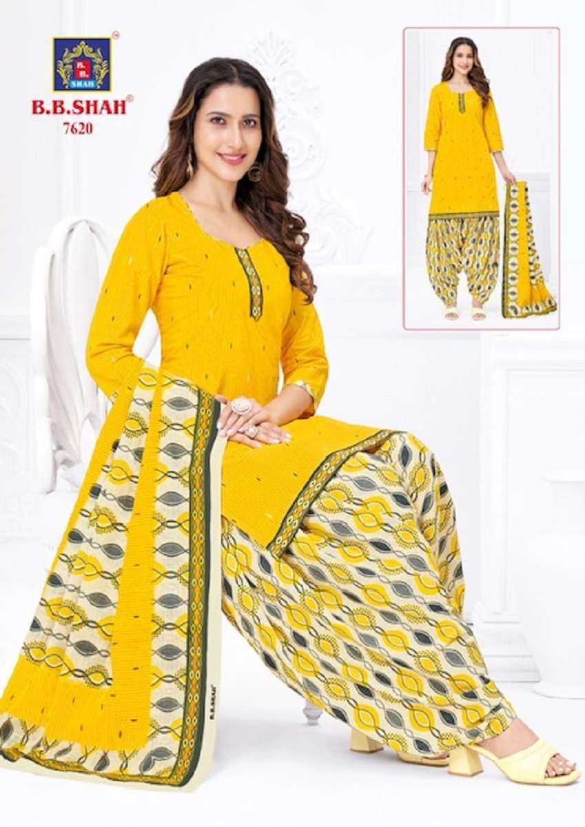B.B Shah Nayraa Vol-6 – Dress Material
