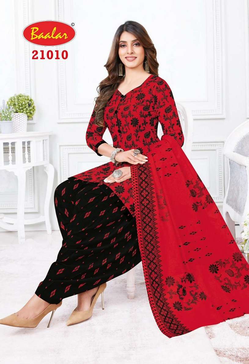 Baalar Colours Patiyala – Dress Material