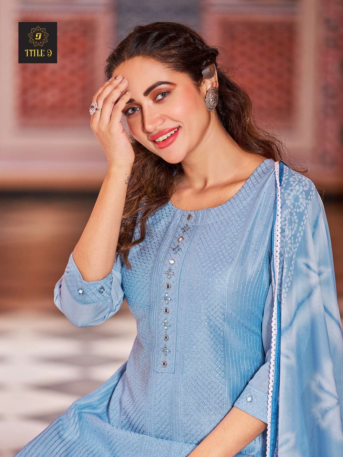 INAYA Rasian Silk Kurti with Pants & Dupatta Wholesale catalog