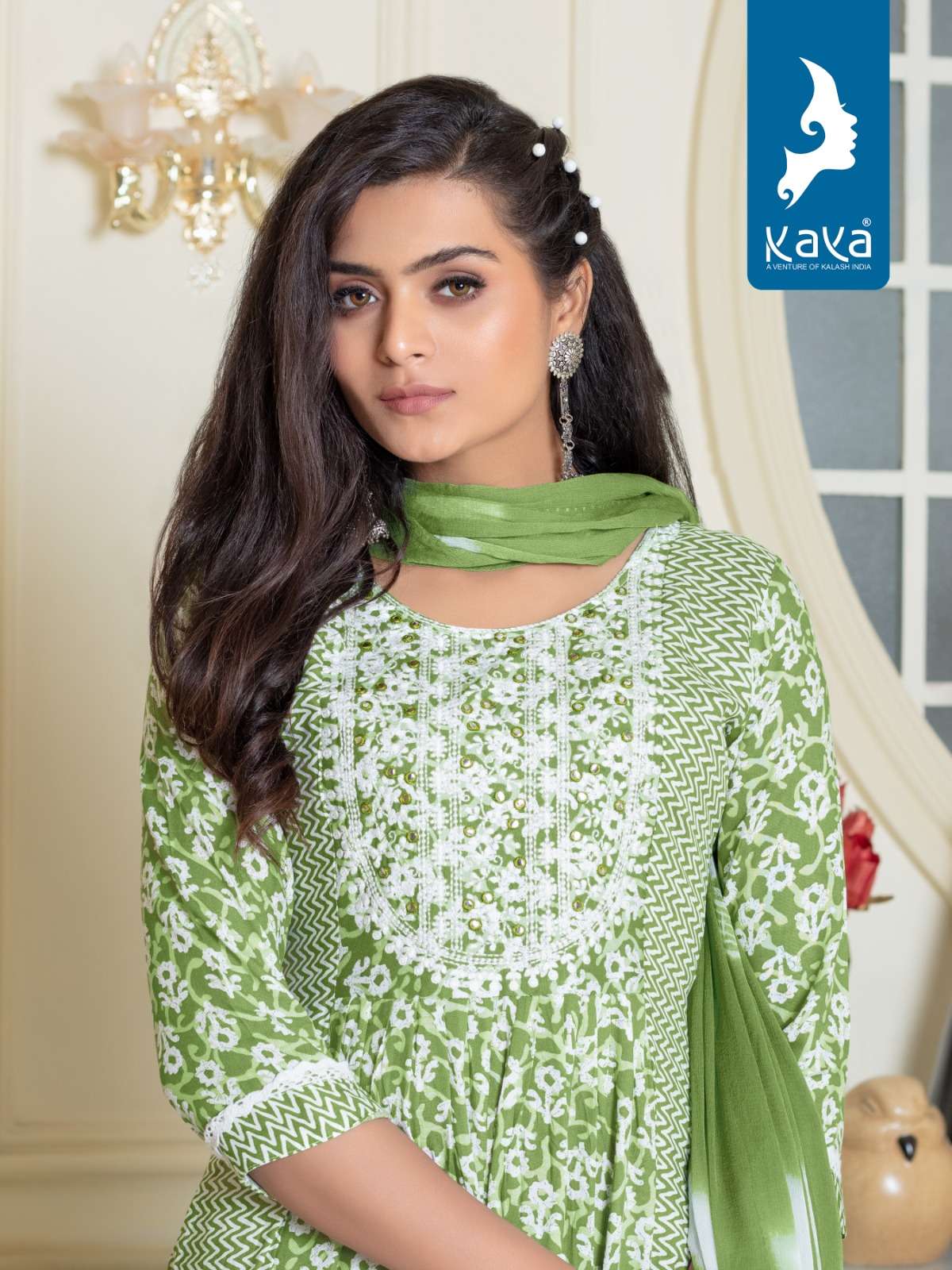 KAYA LEKHA RAYON PRINT KURTI Wholesale catalog
