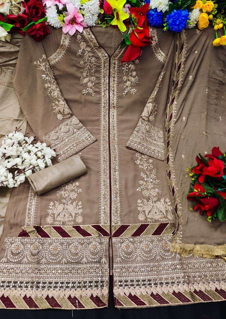 KF - 150 Embroidery Work Pakistani Suites Wholesale catalog 
