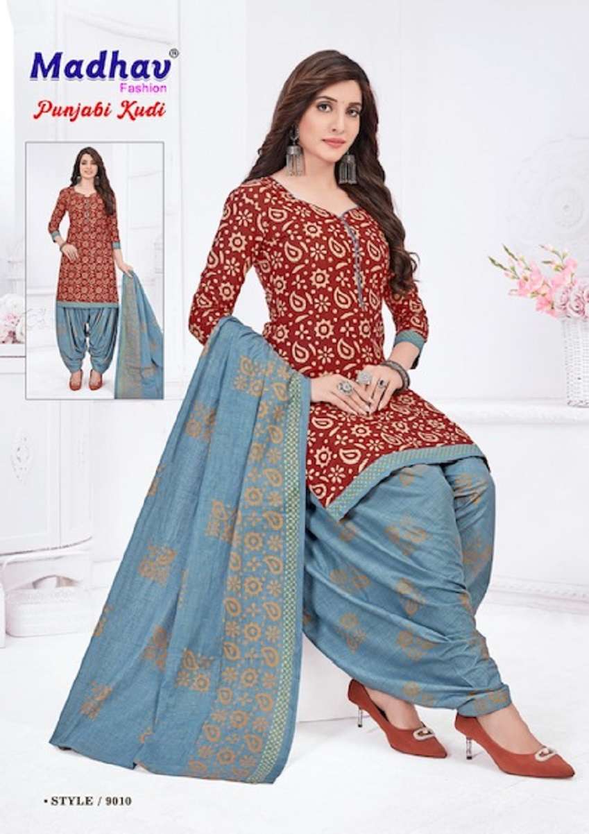 Madhav Punjabi Kudi Vol-9 – Dress Material - Wholesale Catalog