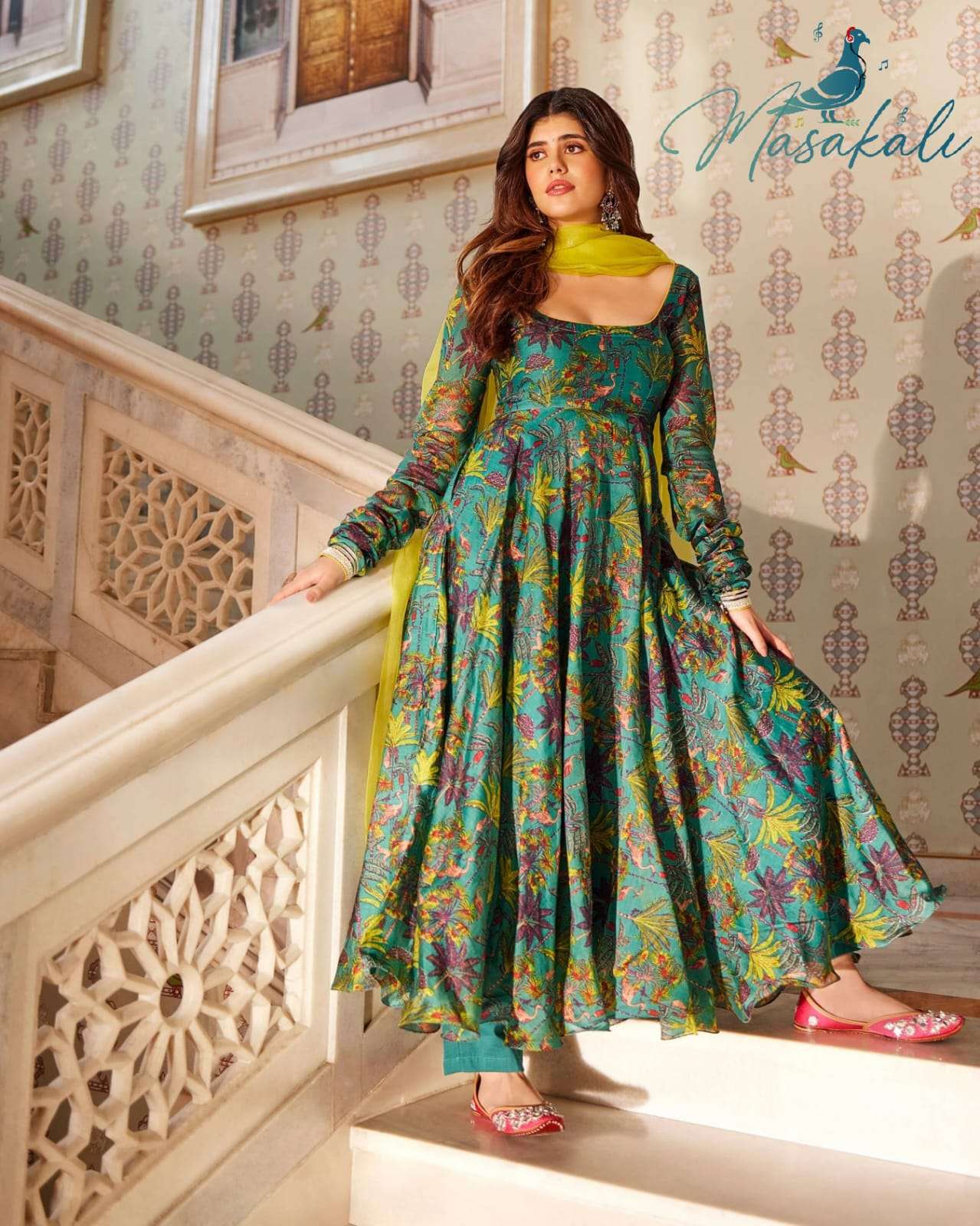 MASAKALI VOL 01  Gown Kurti Wholesale catalog