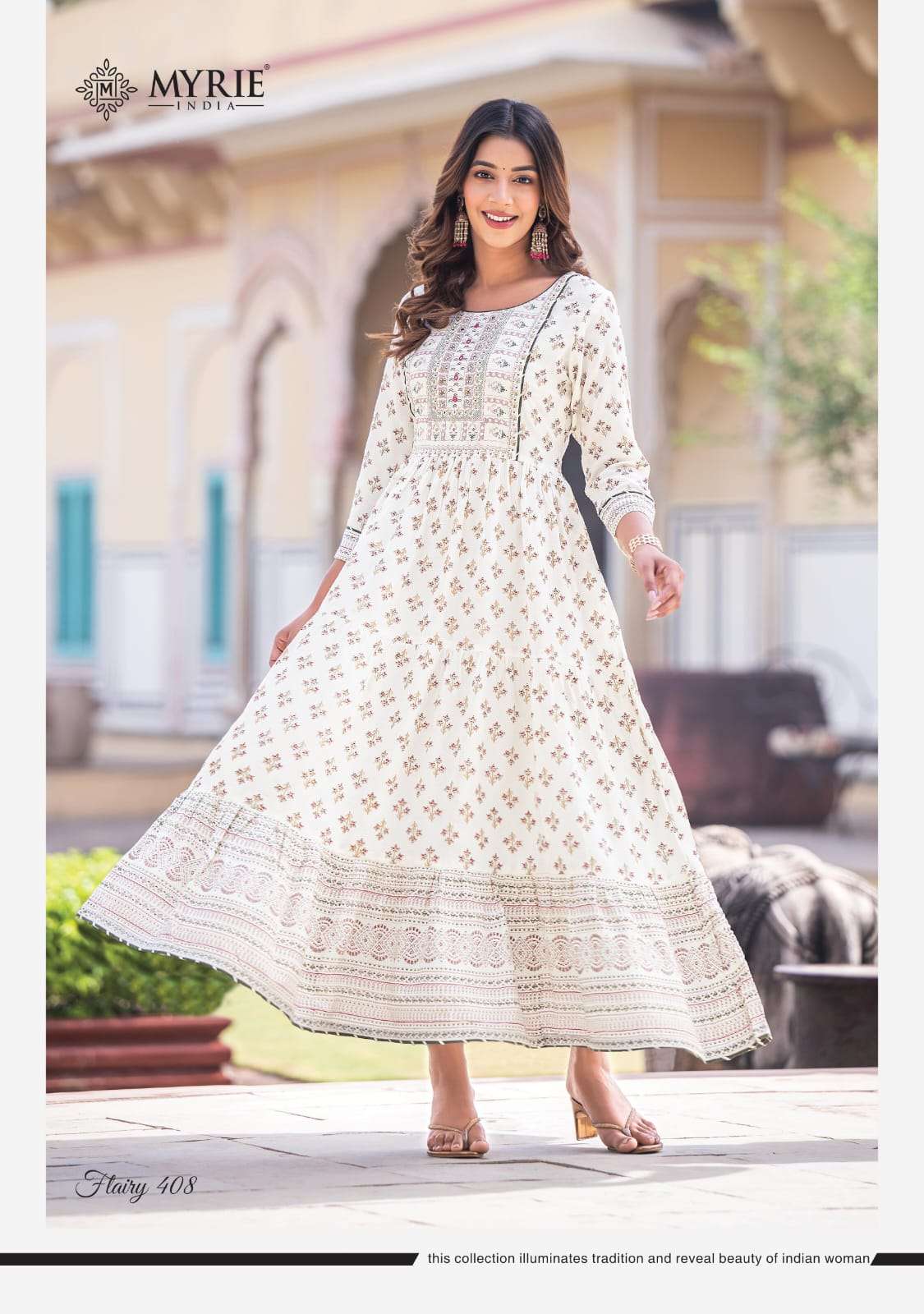 MAYRIE INDIA FLAIRY VOL 4 Kurti Wholesale catalog