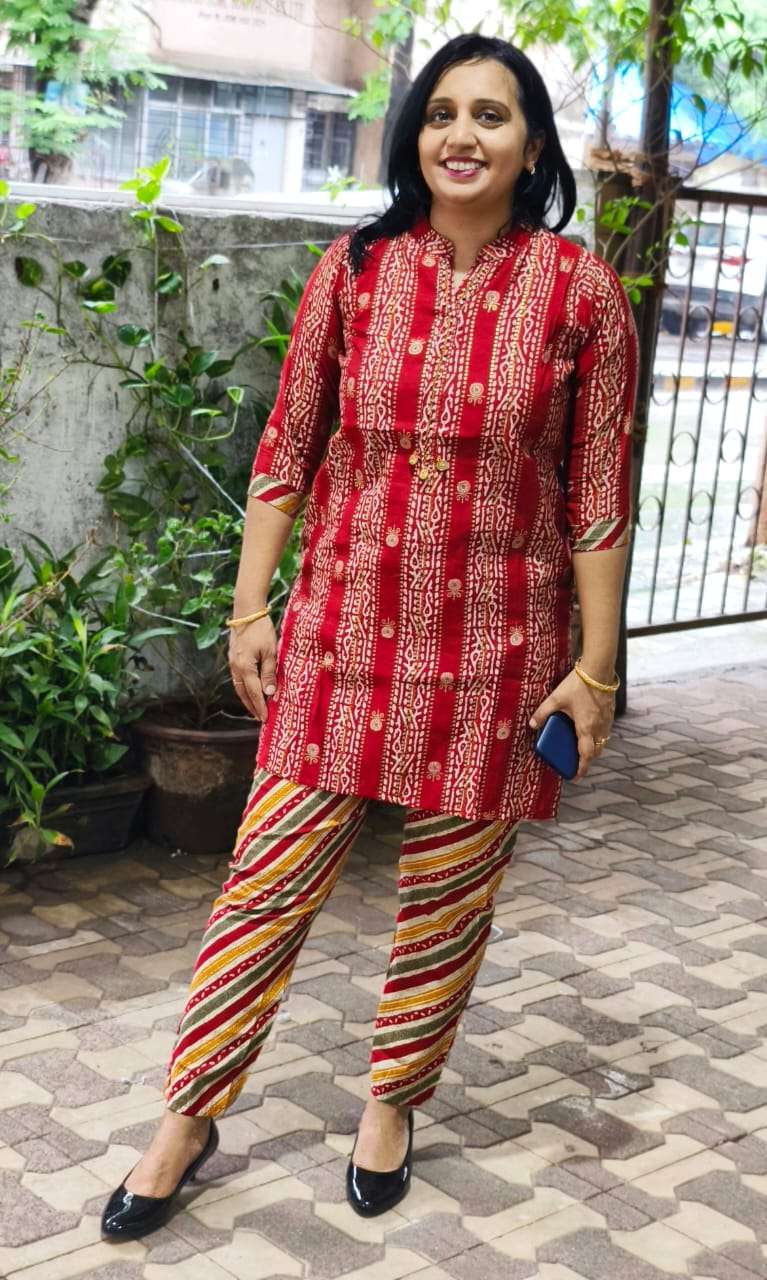 New Lunch Modal Silk Co-ord set Kurti Wholesale catalog
