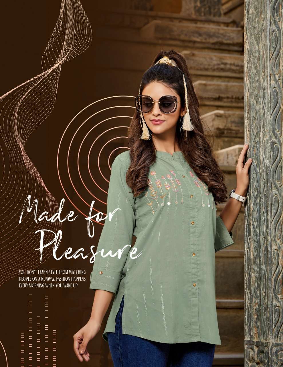 Passion Tree Flair Glow Vol 1 Kurti Wholesale catalog
