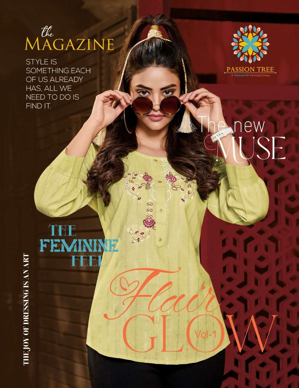 Passion Tree Flair Glow Vol 1 Kurti Wholesale catalog