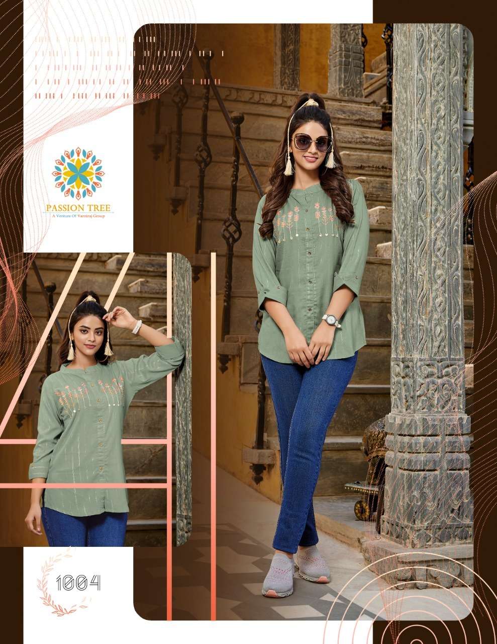 Passion Tree Flair Glow Vol 1 Kurti Wholesale catalog