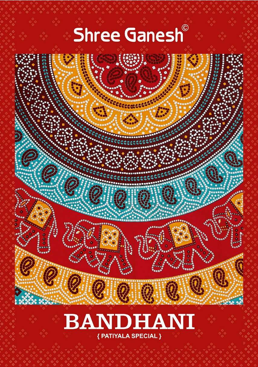 Shree Ganesh Bandhani Patiyala Special - Wholesale Catalog