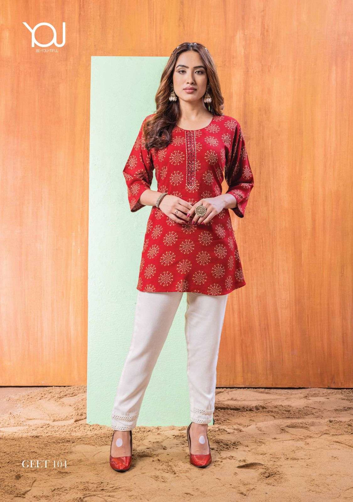 WANNA GEET RAYON Kurti Wholesale catalog