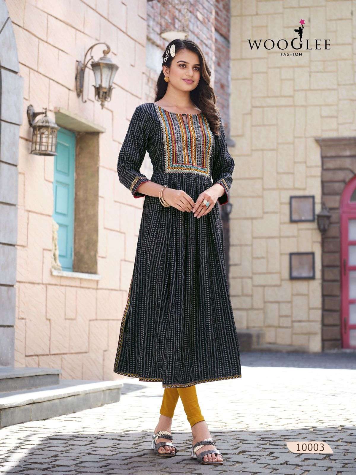 WOOGLEE RangRoop Naira Cut Kurti Wholesale catalog