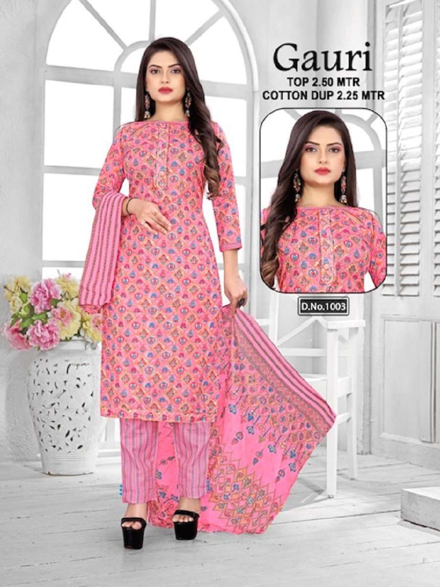 Amit Gauri Vol-1 - Dress Material  - Wholesale Catalog 