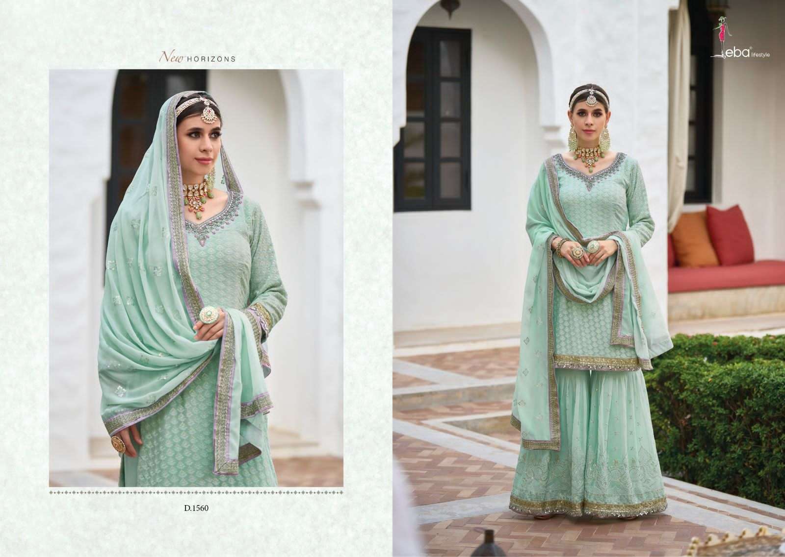 ARMANI VOL - 4 faux georgette Salwar Kameez Wholesale catalog