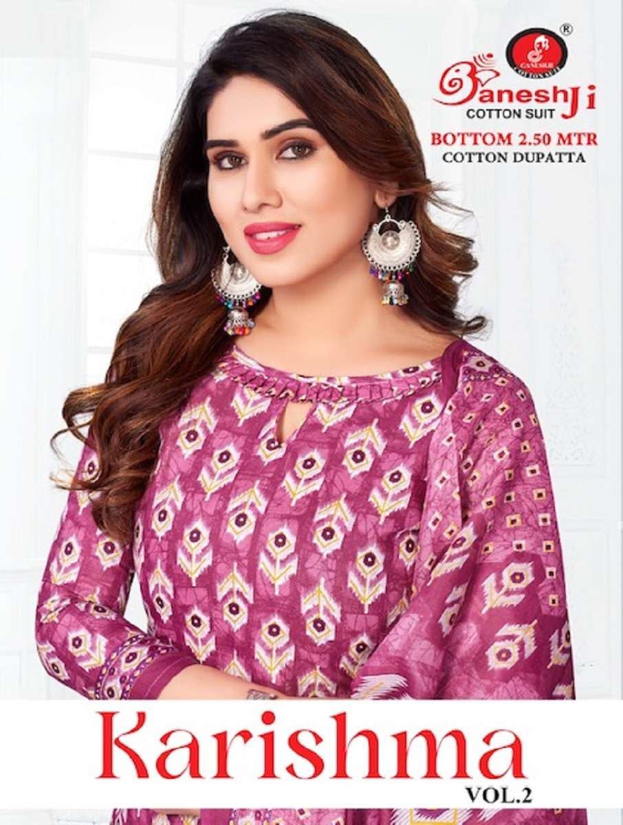 Ganeshji Karishma Vol-2 – Dress Material - Wholesale Catalog