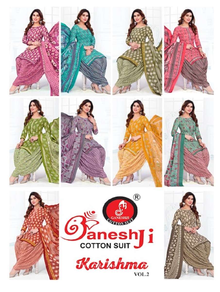 Ganeshji Karishma Vol-2 – Dress Material - Wholesale Catalog