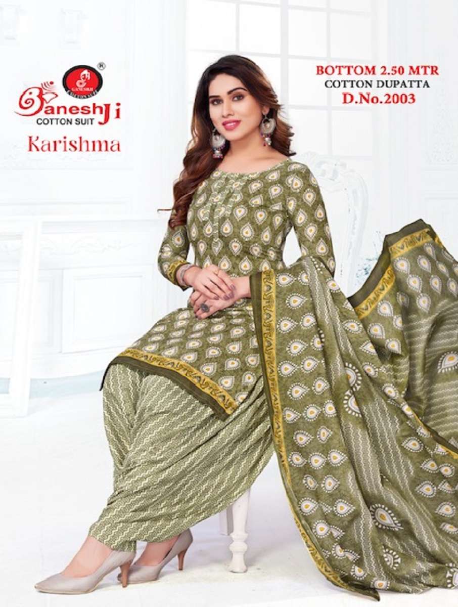 Ganeshji Karishma Vol-2 – Dress Material - Wholesale Catalog