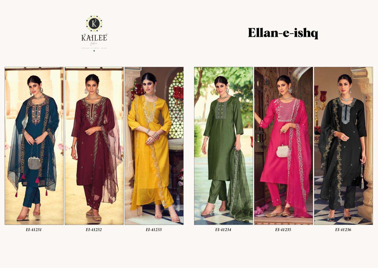 KAILEE FASHION ELLAN -E- ISHQ KURTI WHOLESALE CATALOG