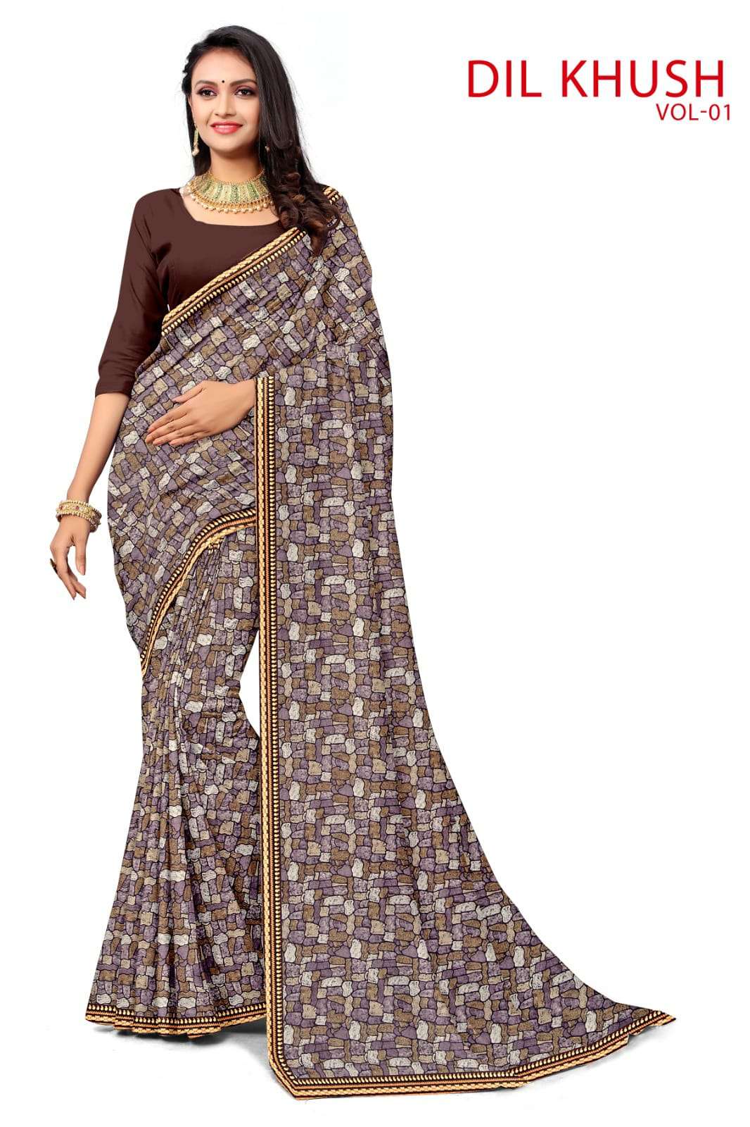 KAMYA DILKHUSH 1 SAREES Wholesale catalog