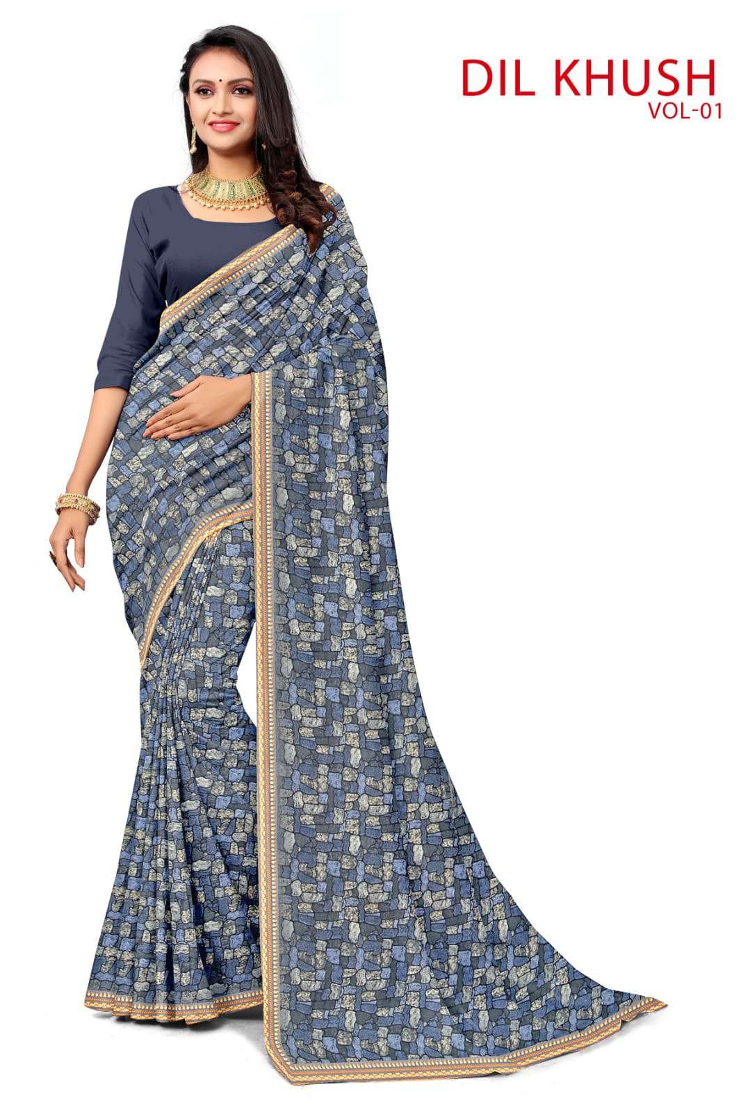 KAMYA DILKHUSH 1 SAREES Wholesale catalog