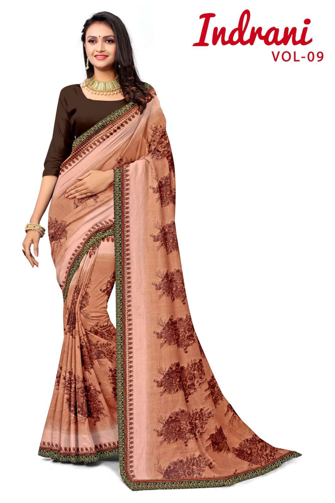 KAMYA INDRANI-9 RENIAL SAREES Wholesale catalog