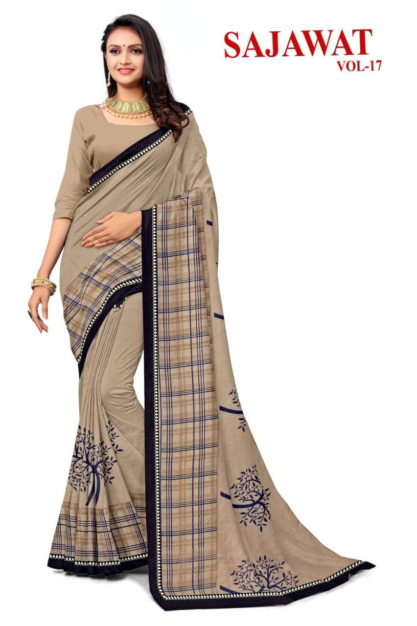 KAMYA SAJAWAT VL-17 RENIAL SAREES Wholesale catalog