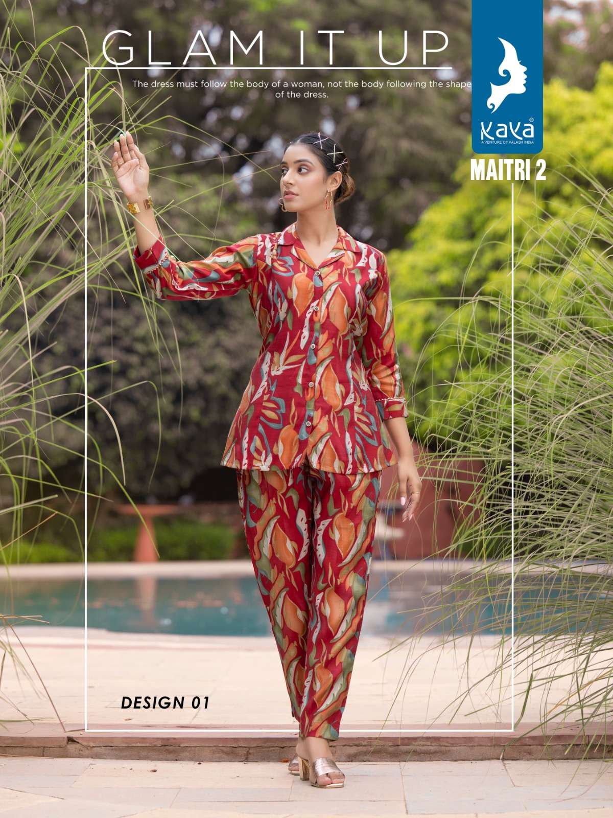 KAYA MAITRI 2 CO-ORD SET KURTI Wholesale catalog