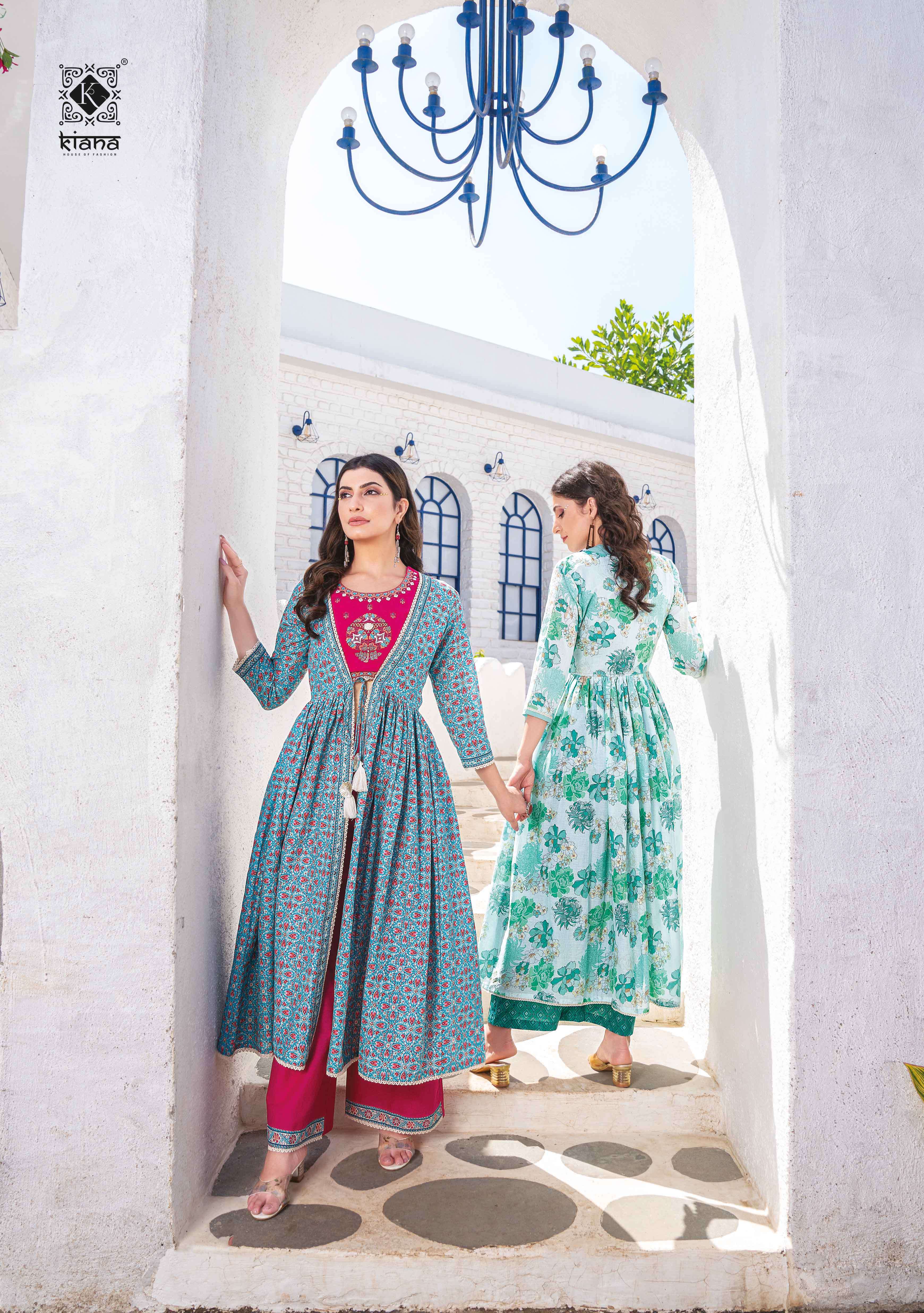 Kiana Rangrez  Cotton crop top Kurti Wholesale catalog