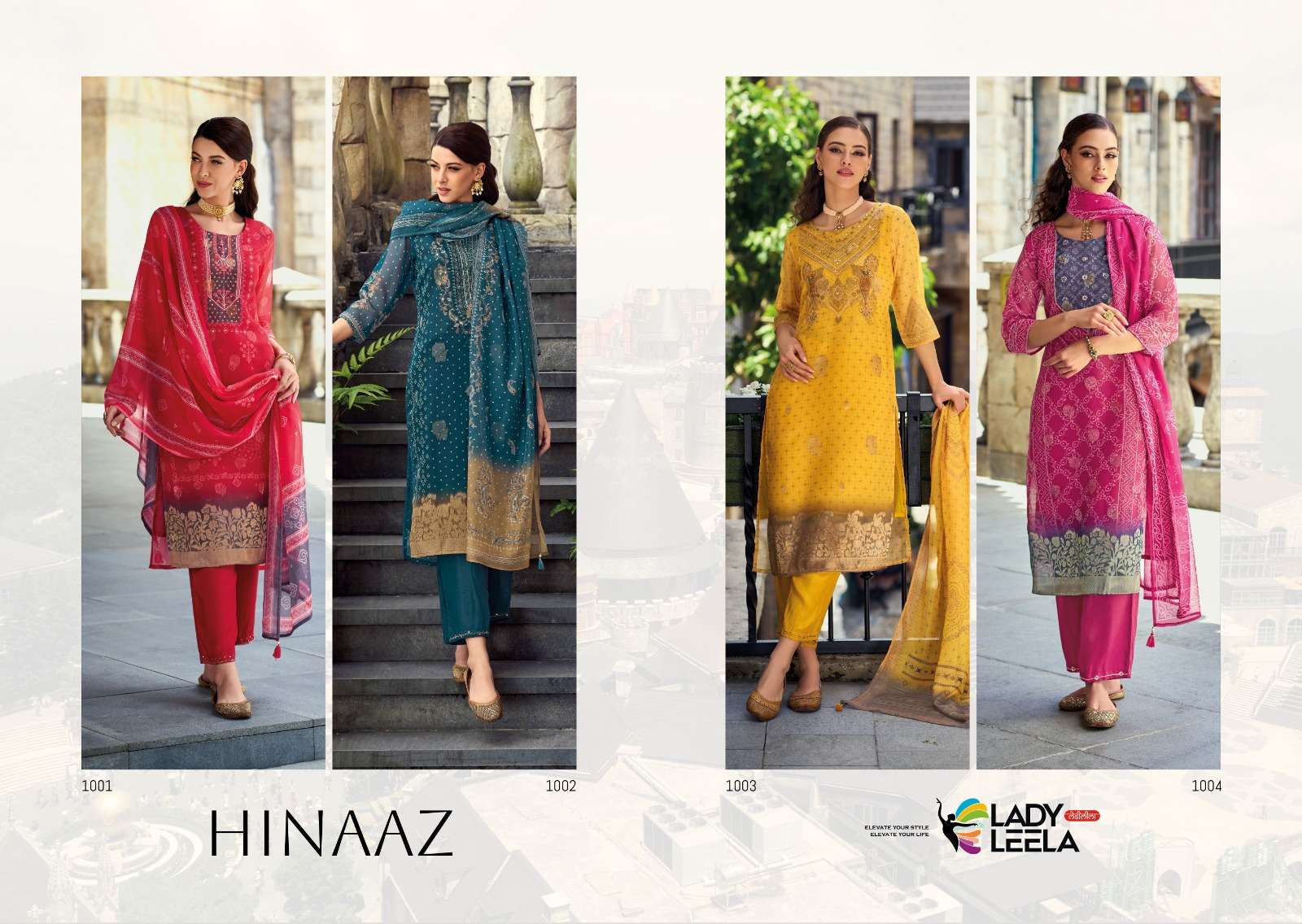 LADY LEELA HINAAZ Digital Print Kurti Wholesale catalog