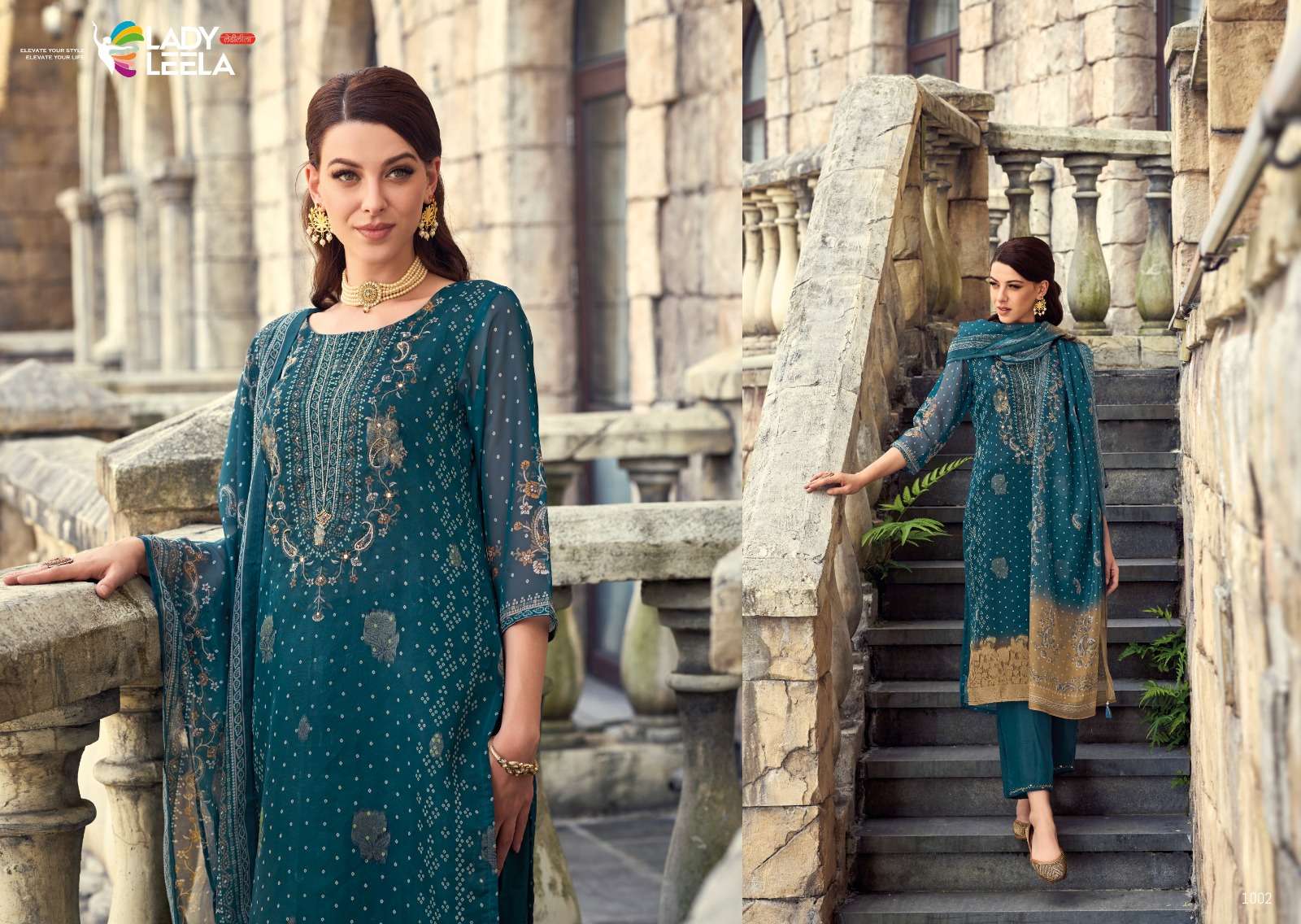 LADY LEELA HINAAZ Digital Print Kurti Wholesale catalog