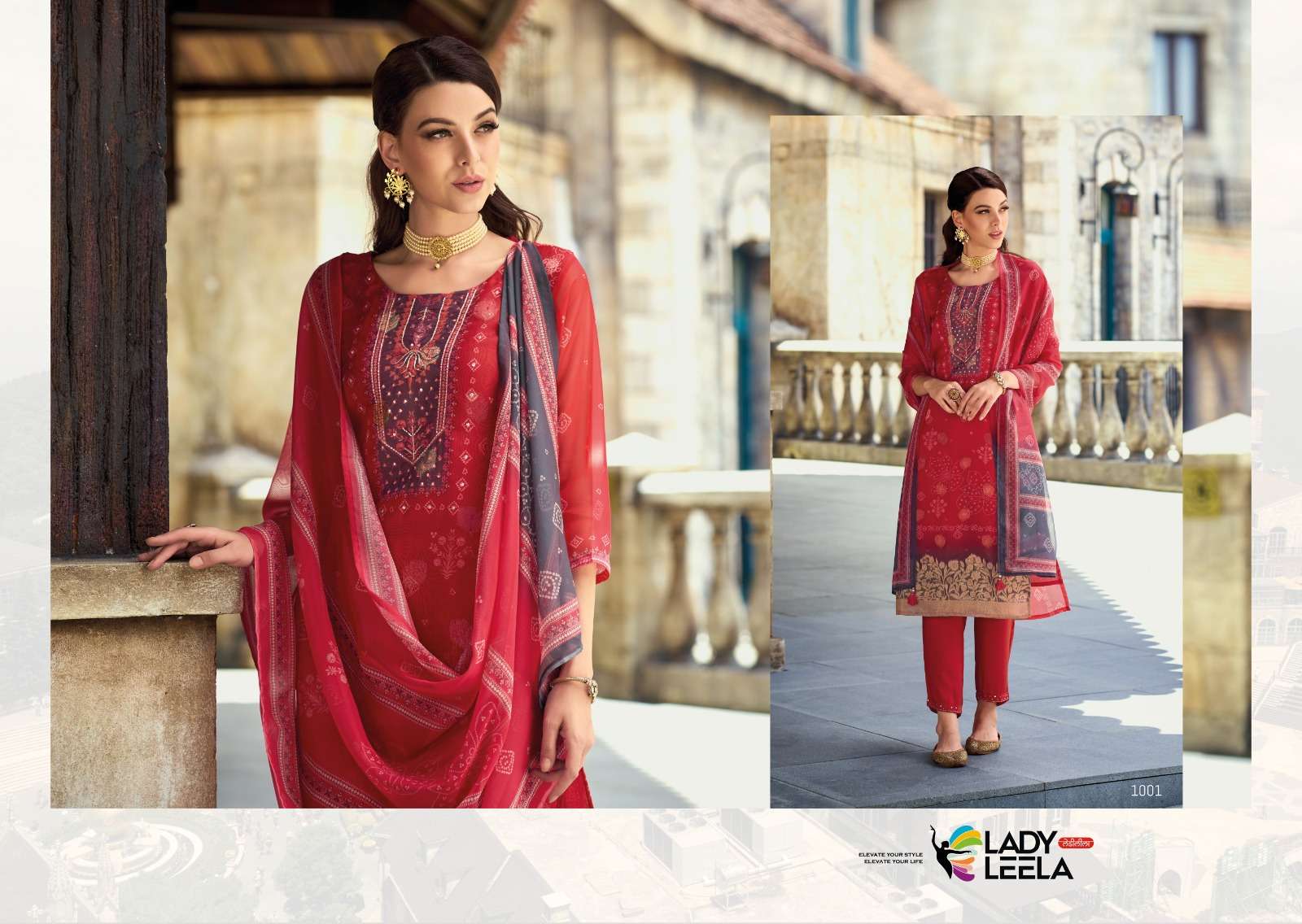 LADY LEELA HINAAZ Digital Print Kurti Wholesale catalog