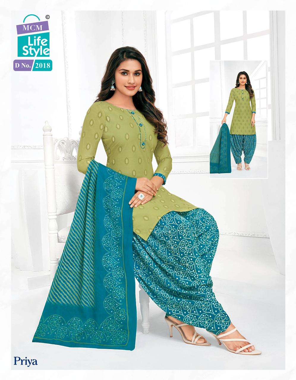 MCM Priya Vol-20 – Dress Material - Wholesale Catalog