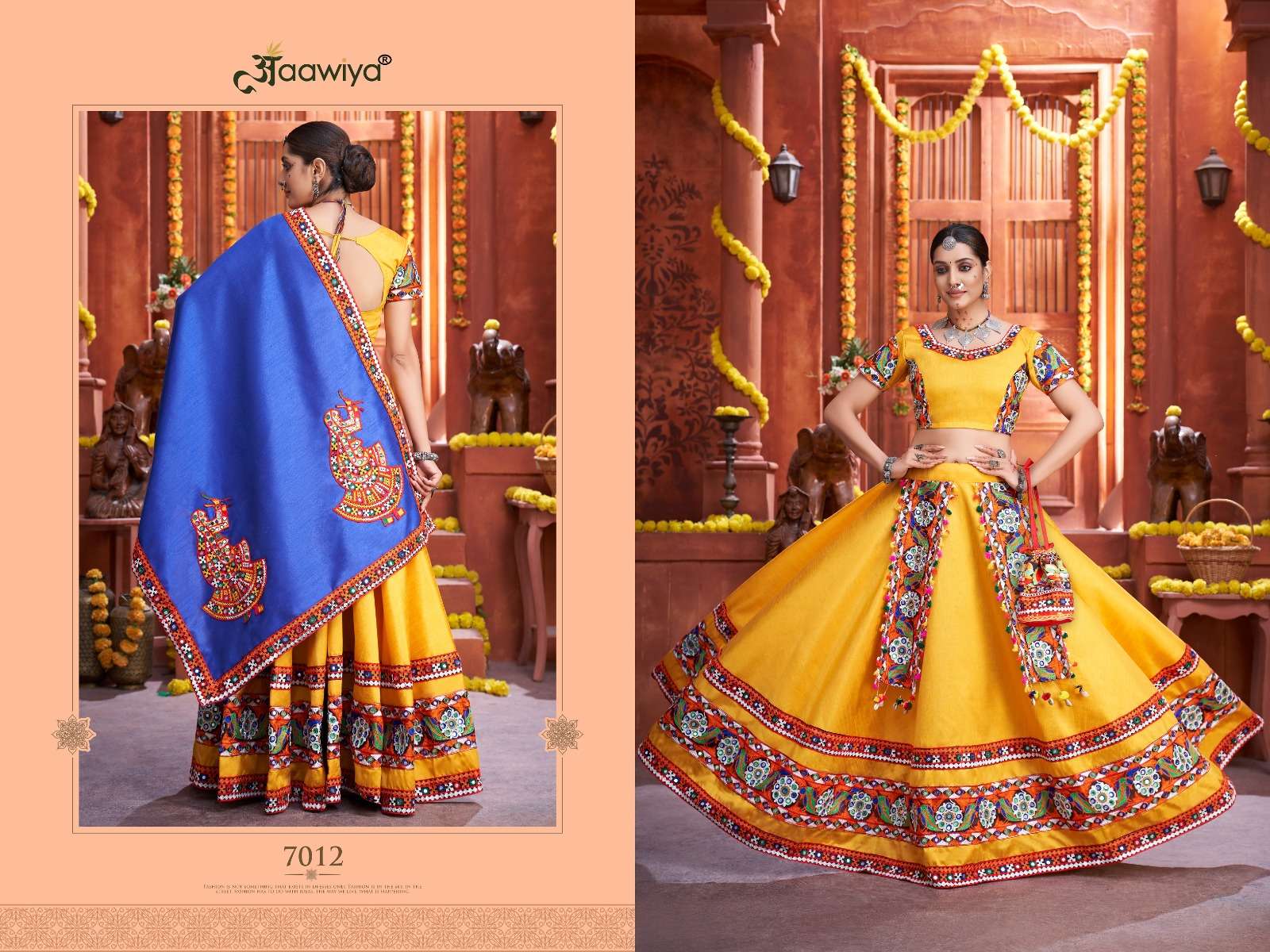 NAVRATRI CHANIYA CHOLI 7012 RAJWADI VOL - 3 Lehenga choli wholesale catalog