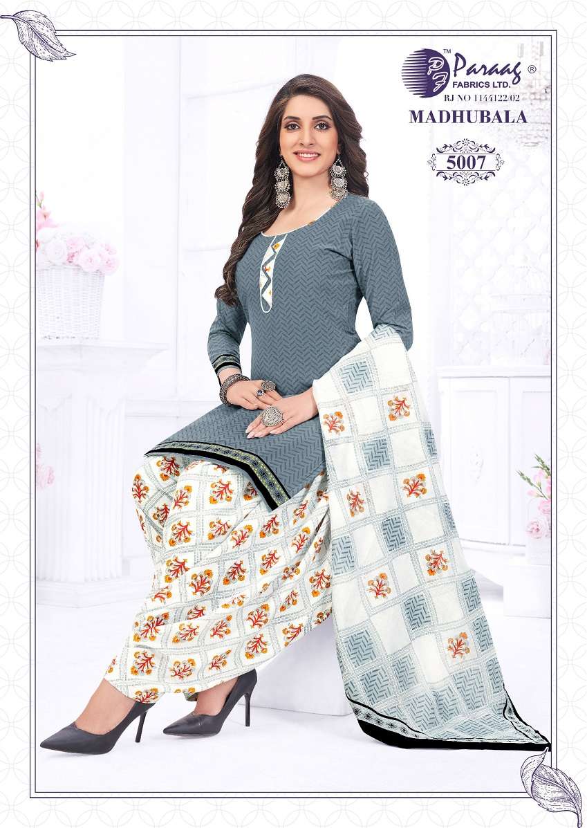 Parag MadhuBala Vol-5 – Dress Material - Wholesale Catalog