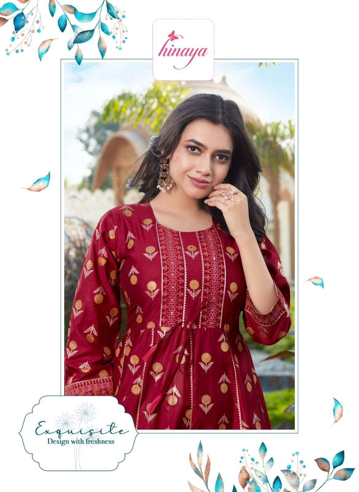 SIA VOL-2 Trendy Long Chanderi silk Kurti Wholesale catalog