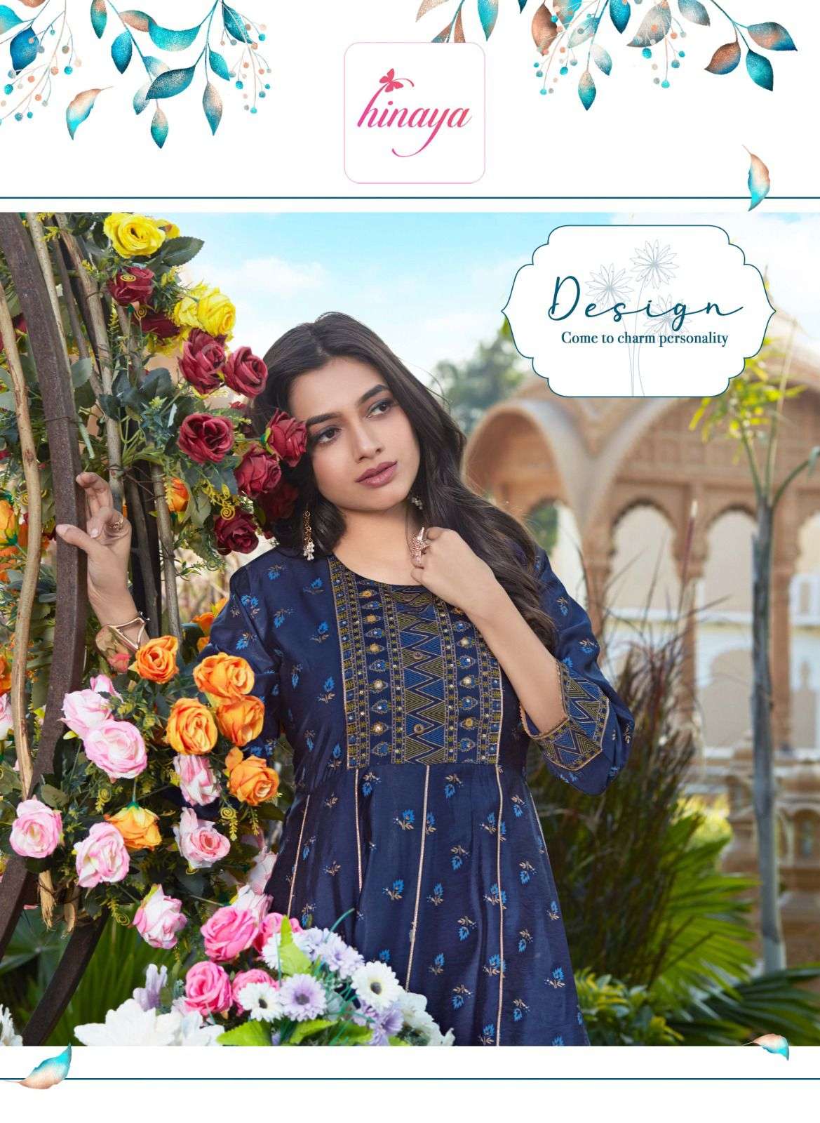 SIA VOL-2 Trendy Long Chanderi silk Kurti Wholesale catalog