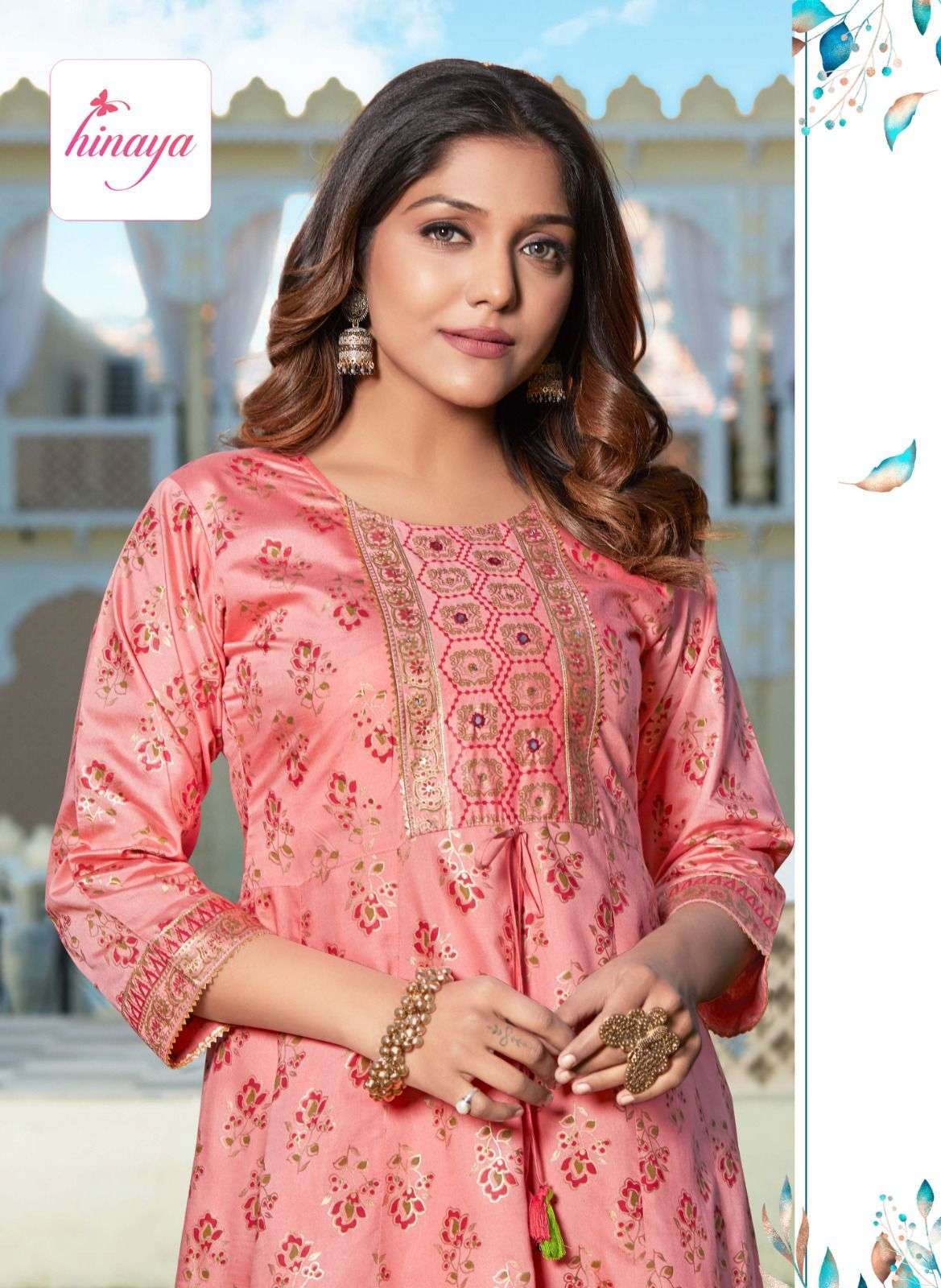 SIA VOL-2 Trendy Long Chanderi silk Kurti Wholesale catalog
