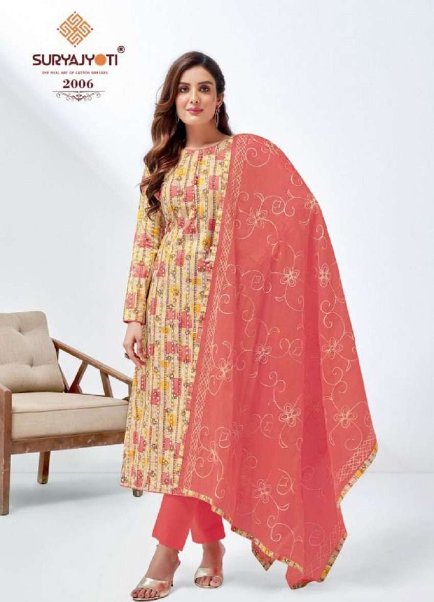 Suryajyoti Nisha Vol-2 – Dress Material - Wholesale Catalog